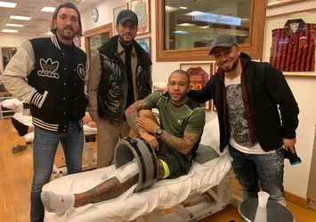 Yusuf Yazıcı'dan Memphis Depay'a ziyaret