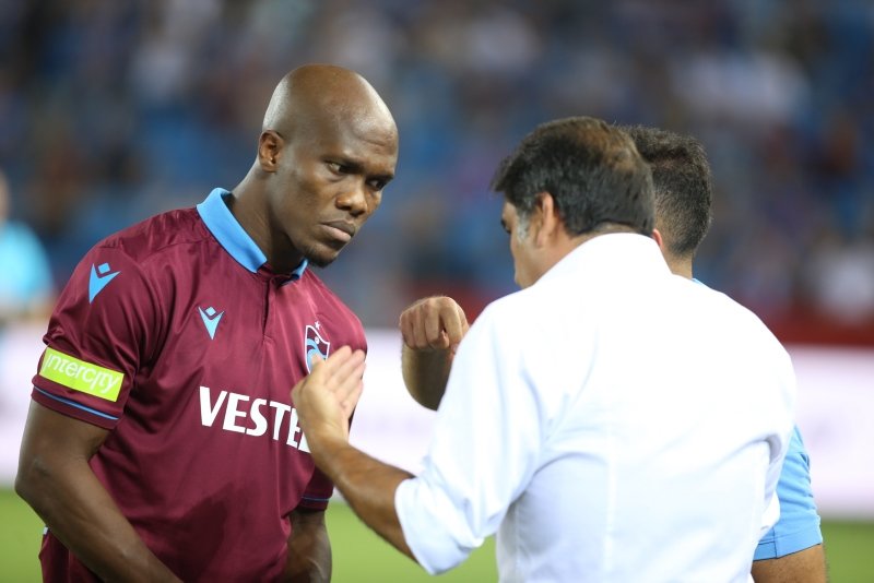 Trabzonspor-AEK maçından kareler