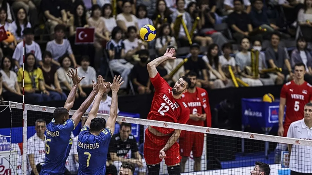 Türkiye 1-3 Brezilya (MAÇ SONUCU ÖZET)