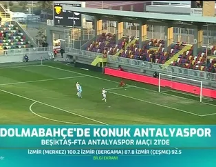 Dolmabahçe'de konuk Antalyaspor