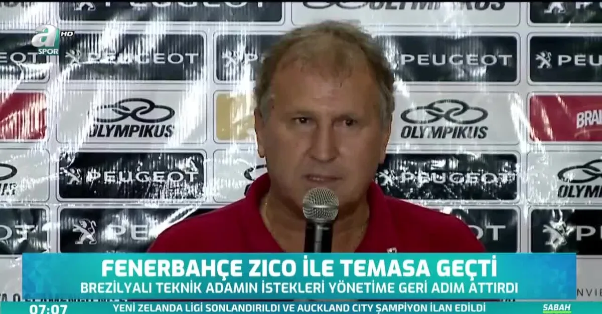 Fenerbahçe Zico ile temasa geçti