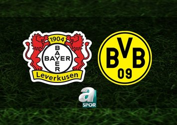 Bayer Leverkusen-Borussia Dortmund maçı saat kaçta?