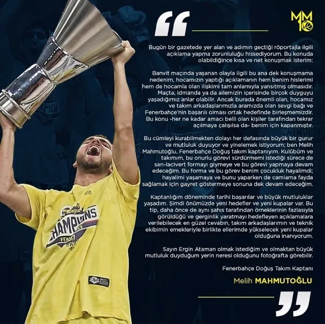 Melih Mahmutoğlu'ndan Ataman'a cevap! - 1