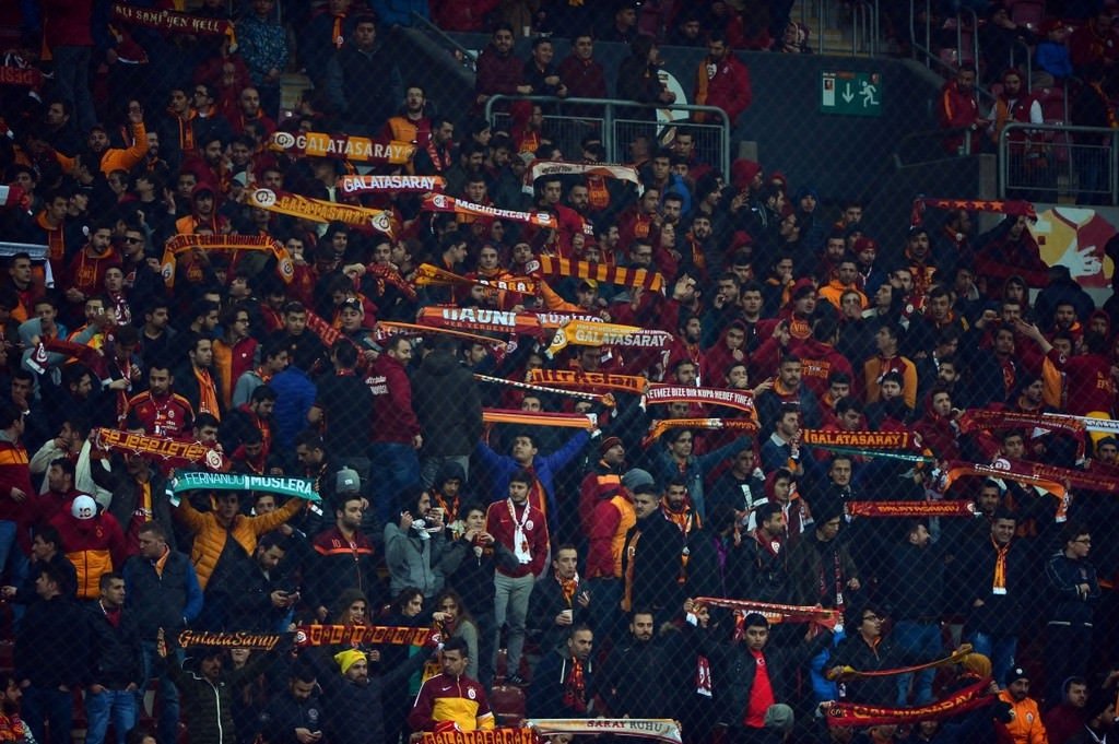 Galatasaray-Gençlerbirliği karşılaşmasından kareler