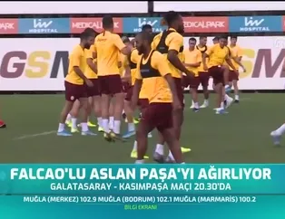 Falcao'lu Aslan Paşa'yı ağırlıyor