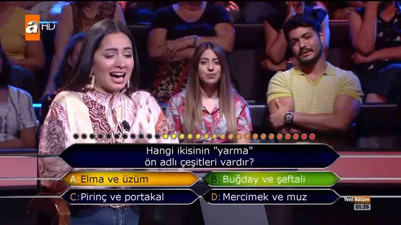 Milyoner’e damga vuran ’Futbol’ sorusu! Kim Milyoner Olmak İster 833.yeni bölüm soru ve cevapları!
