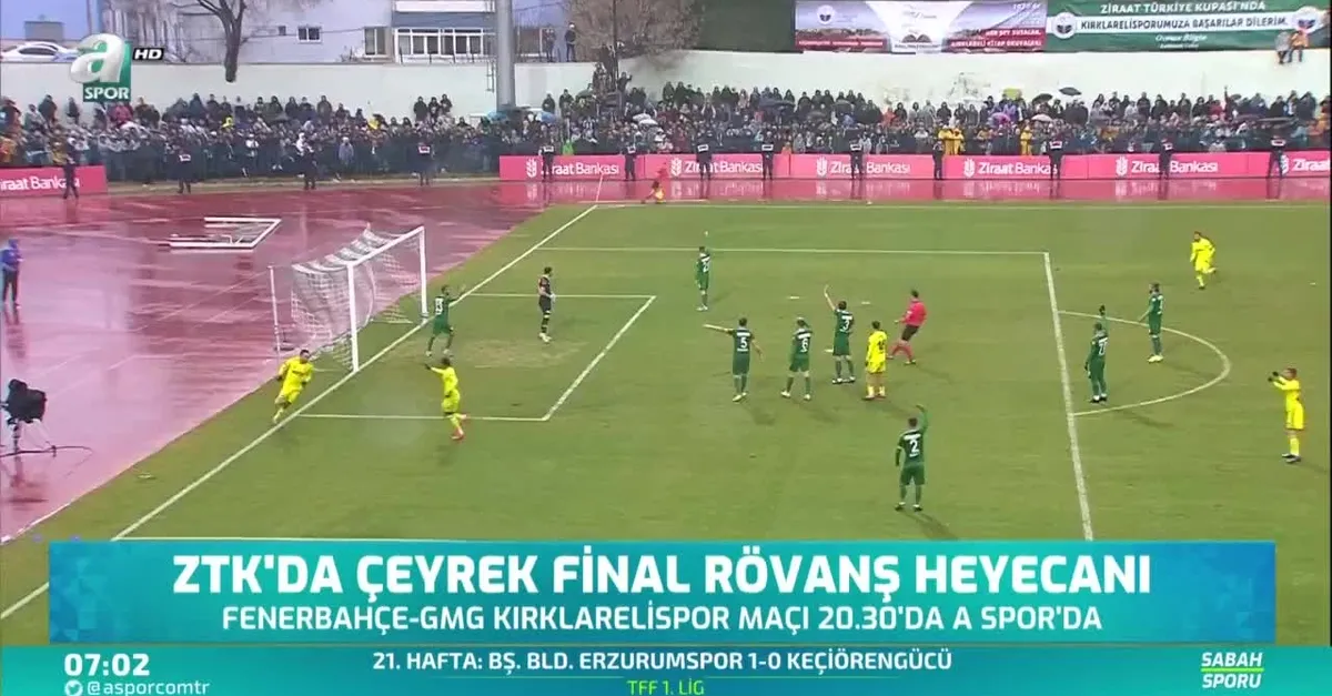 Kupada çeyrek final rövanş heyecanı
