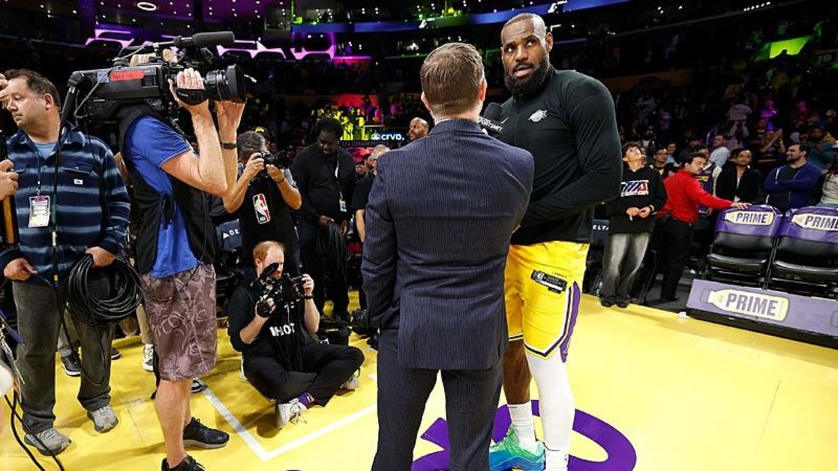 LeBron James NBA tarihine geçti. 50 bin sayı... LeBron James NBA tarihine geçti. 50 bin sayı...