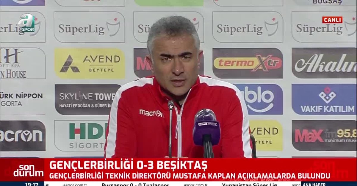 Altıparmak G.Birliği - Beşiktaş maçı sonrası konuştu