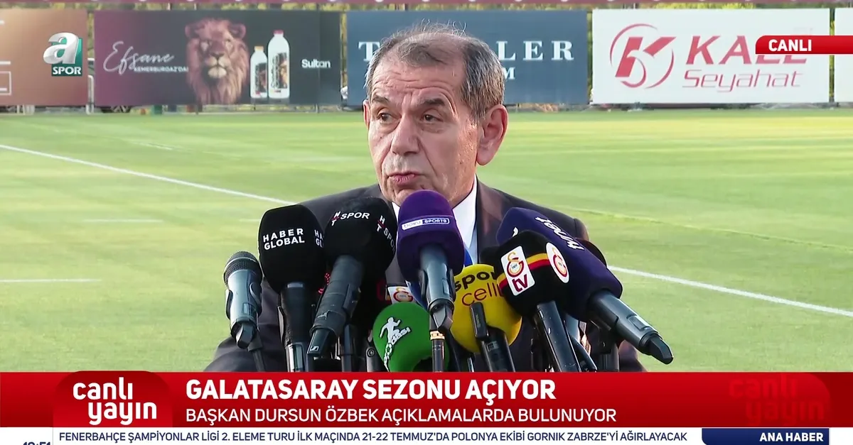 Dursun Özbek'ten transfer açıklaması!