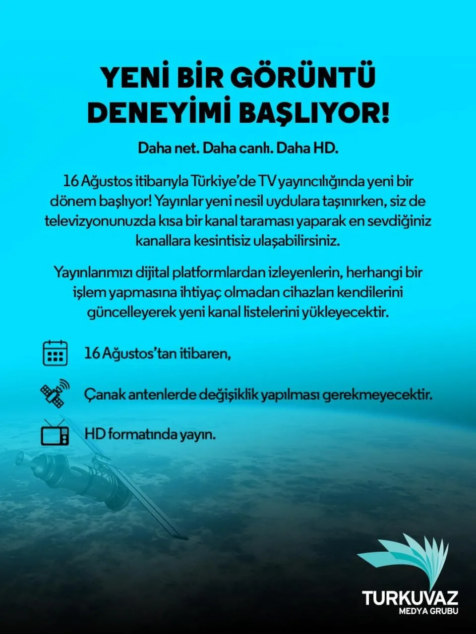 A Spor’un uydu frekansı değişiyor! - 1