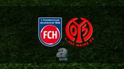 Heidenheim - Mainz maçı hangi kanalda?