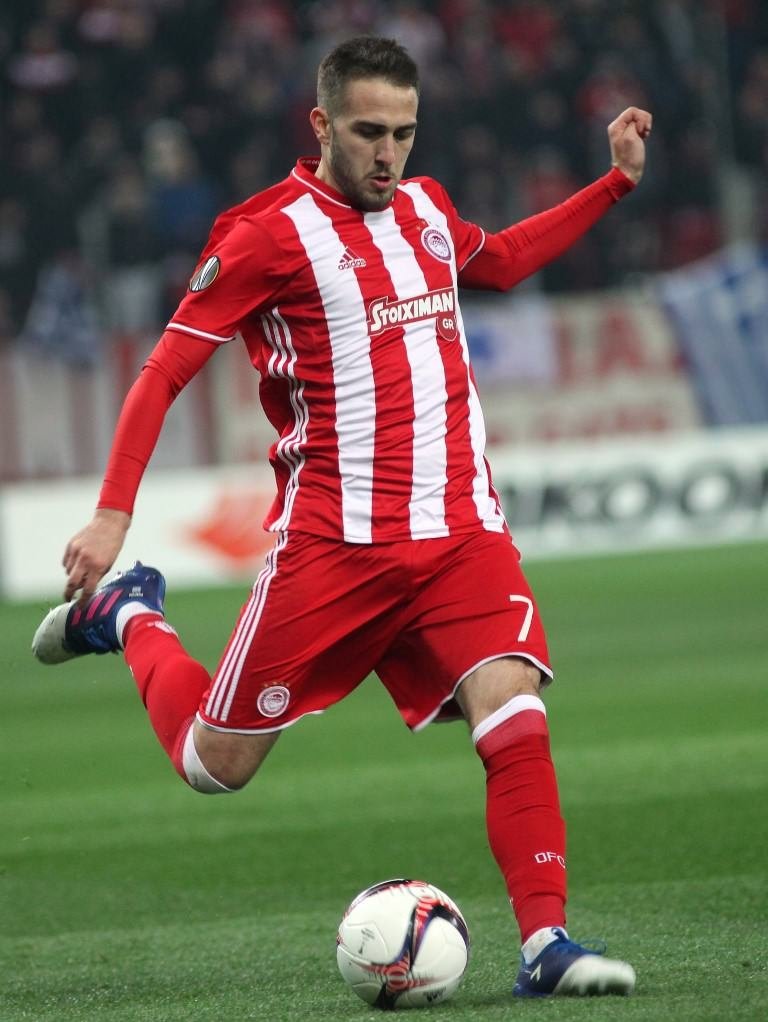 Olympiakos - Osmanlıspor karşılaşmasından kareler