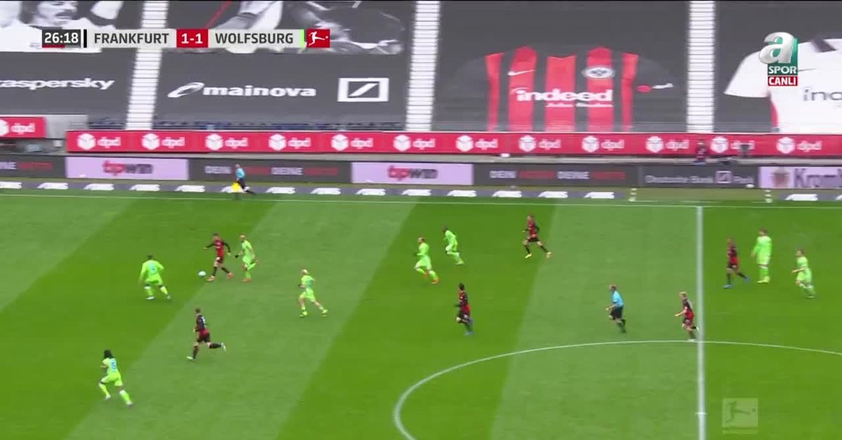 GOL | Eintracht Frankfurt 2 - 1 Wolfsburg