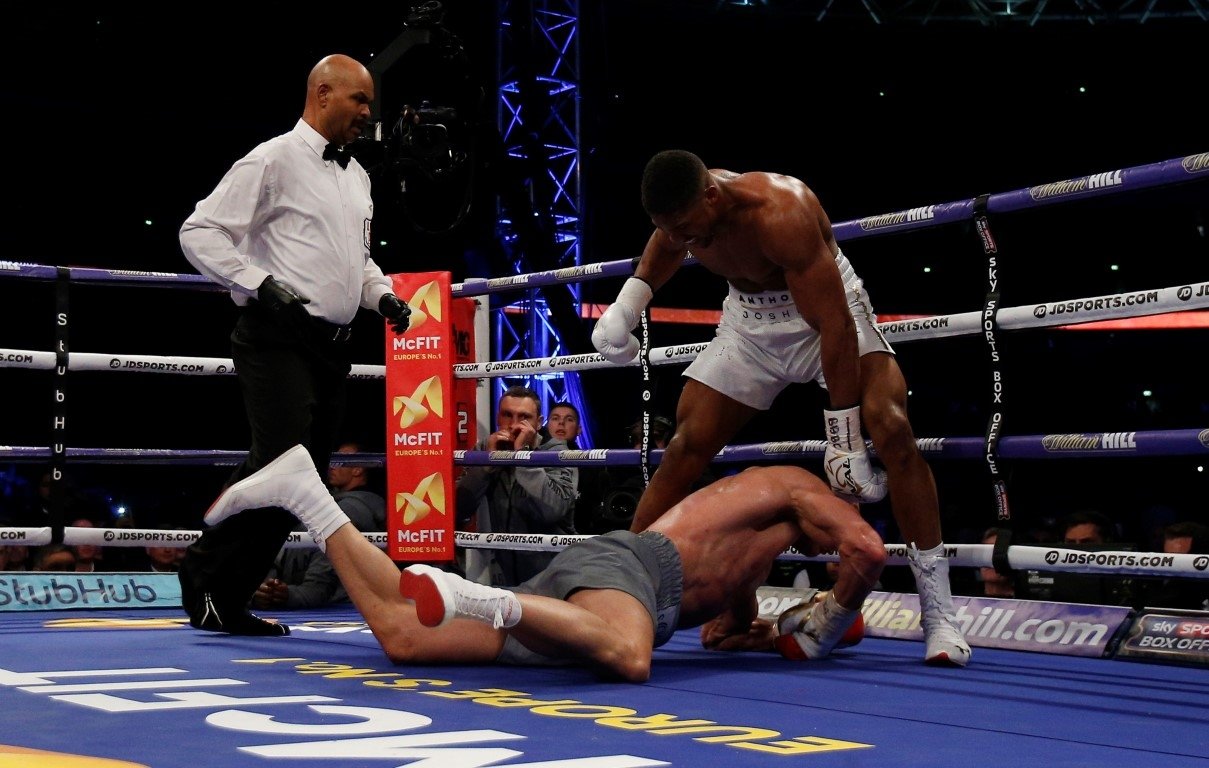 Anthony Joshua, Wladimir Klitschko’yu devirdi!