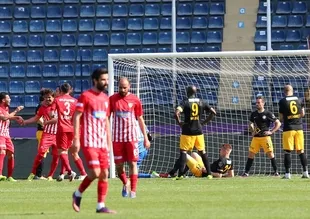 Osmanlıspor'dan tatsız prova