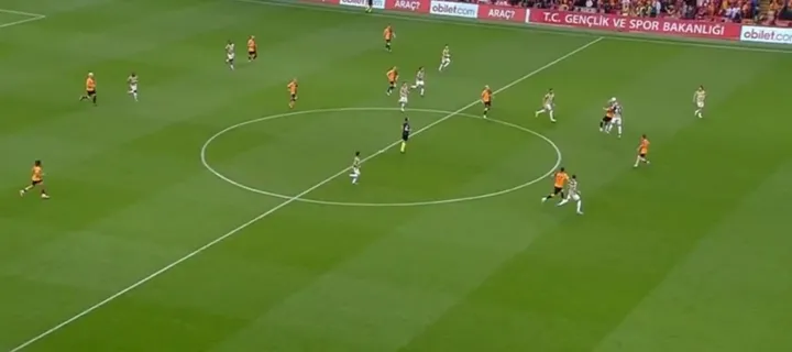 Galatasaray'ın derbide bulduğu gol öncesinde ofsayt var mı? İşte o pozisyon - 1