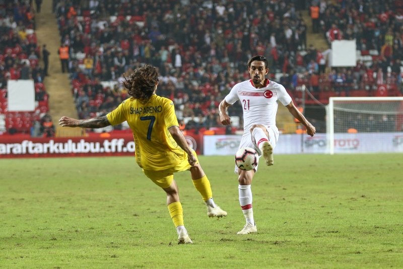 Türkiye - Ukrayna maçından kareler!