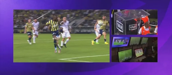 Fenerbahçe - Adana Demirspor maçında penaltı VAR kontrolü sonrası kararı! İşte o pozisyon - 2