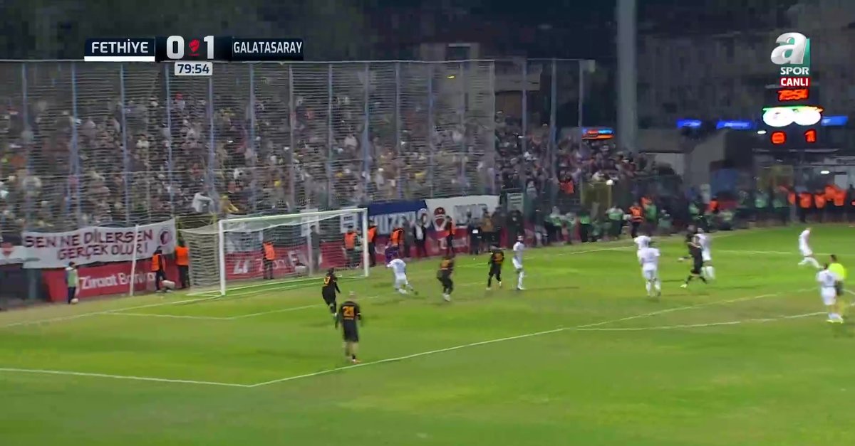 GOL | Fethiyespor 0-2 Galatasaray