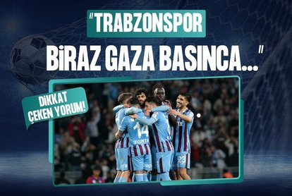 Trabzonspor biraz gasa basınca...