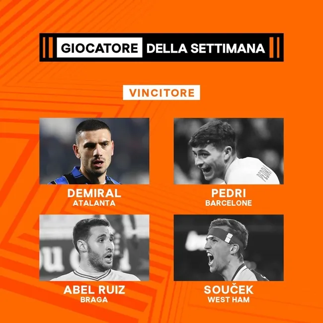 UEFA Avrupa Ligi'nde haftanın oyuncusu Atalanta forması giyen Merih Demiral oldu! - 1
