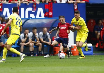 Osasuna ile Villarreal yenişemedi!