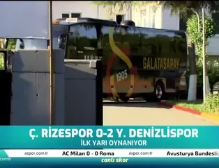 Galatasaray stada hareket etti