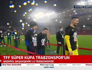 TFF Süper Kupa'nın sahibi Trabzonspor!