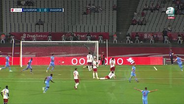 GOL | Kayserispor 1-0 Sivasspor