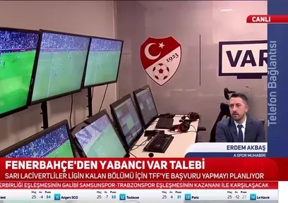 Fenerbahçe'den yabancı VAR talebi