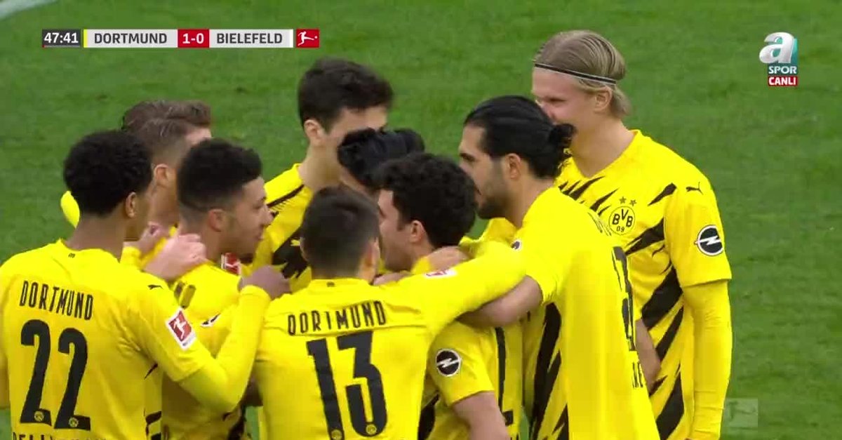 GOL | Dortmund 1 - 0 Bielefeld