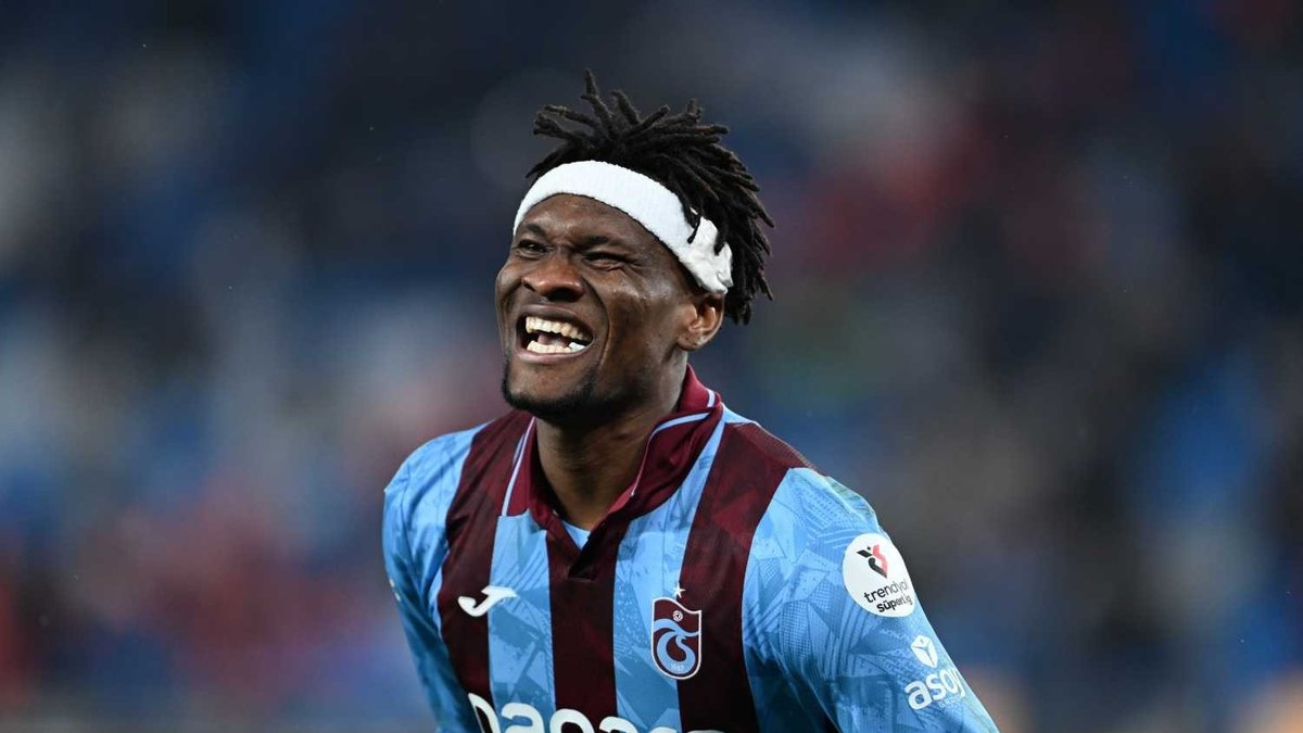 Trabzonspor'da Chibuike Nwaiwu’ya Premier Lig kancası