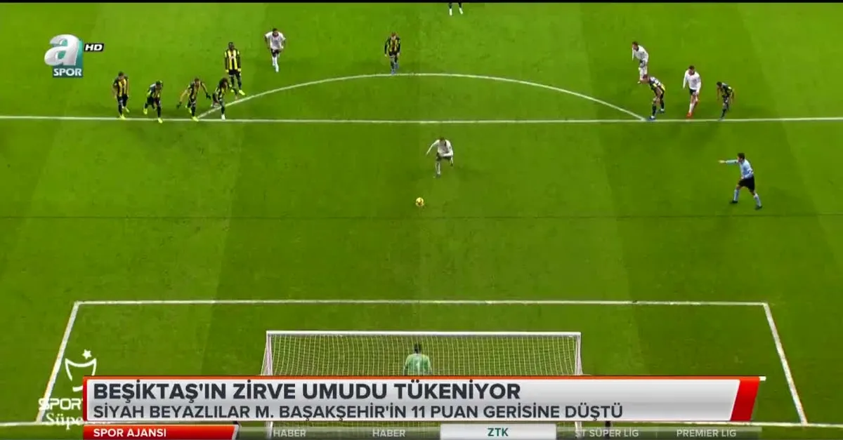 Beşiktaş'ın zirve umudu tükeniyor