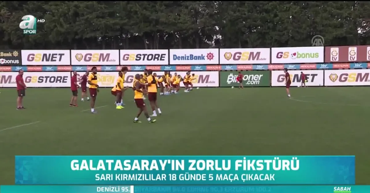 Galatasaray'ın zorlu fikstürü