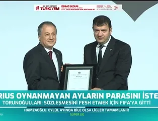 "Karius oynanmayan ayların parasını istedi"