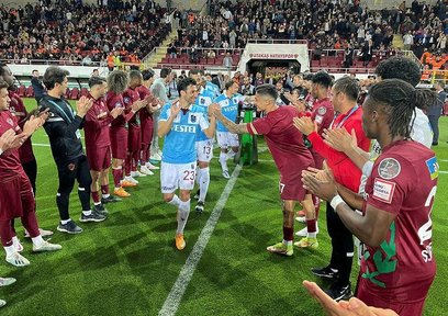 Hatay'dan şampiyon Trabzonspor'a alkış!