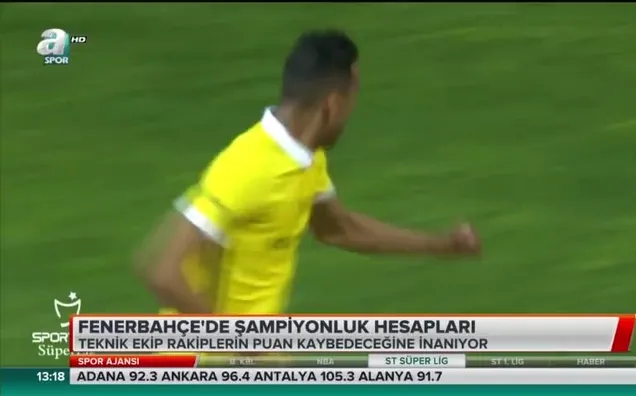 Fenerbahçe'de şampiyonluk hesapları