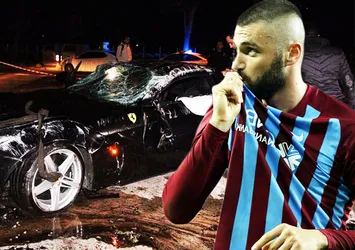 Burak Yılmaz o kazaya böyle gitti!