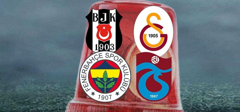 Beşiktaş, Fenerbahçe, Galatasaray ve Trabzonspor'da sakatlık kabusu bitmiyor