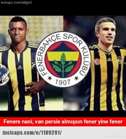 Fenerbahçe  - Molde maçının capsleri