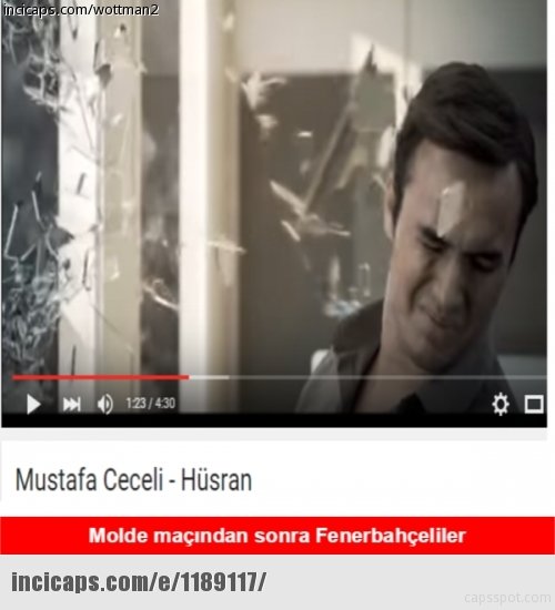Fenerbahçe  - Molde maçının capsleri