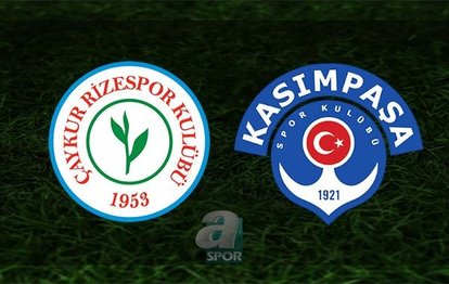 Çaykur Rizespor - Kasımpaşa maçı CANLI