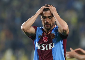 Trabzonspor'da flaş sakatlık!