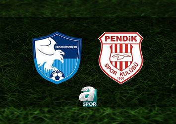 Erzurumspor-Pendikspor maçı saat kaçta?