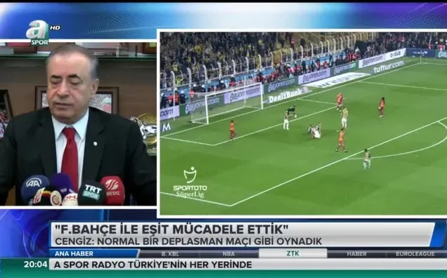 "Hakemler Galatasaray'a karşı çok cesur"