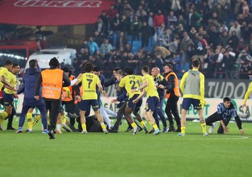 TFF Trabzon-F.Bahçe maçının cezalarını açıkladı