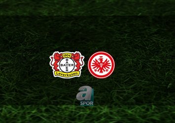 Bayer Leverkusen - Eintracht Frankfurt maçı saat kaçta?