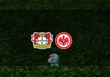 Bayer Leverkusen - Eintracht Frankfurt maçı saat kaçta?