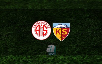 Antalyaspor - Kayserispor CANLI İZLE Antalyaspor - Kayserispor canlı anlatım